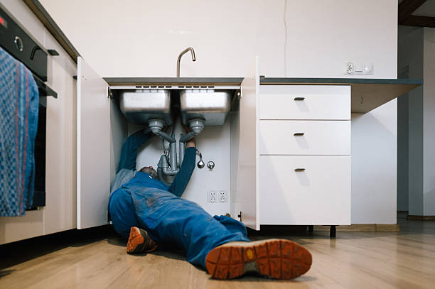Professional Leak Detection technician working in Grafton, ND